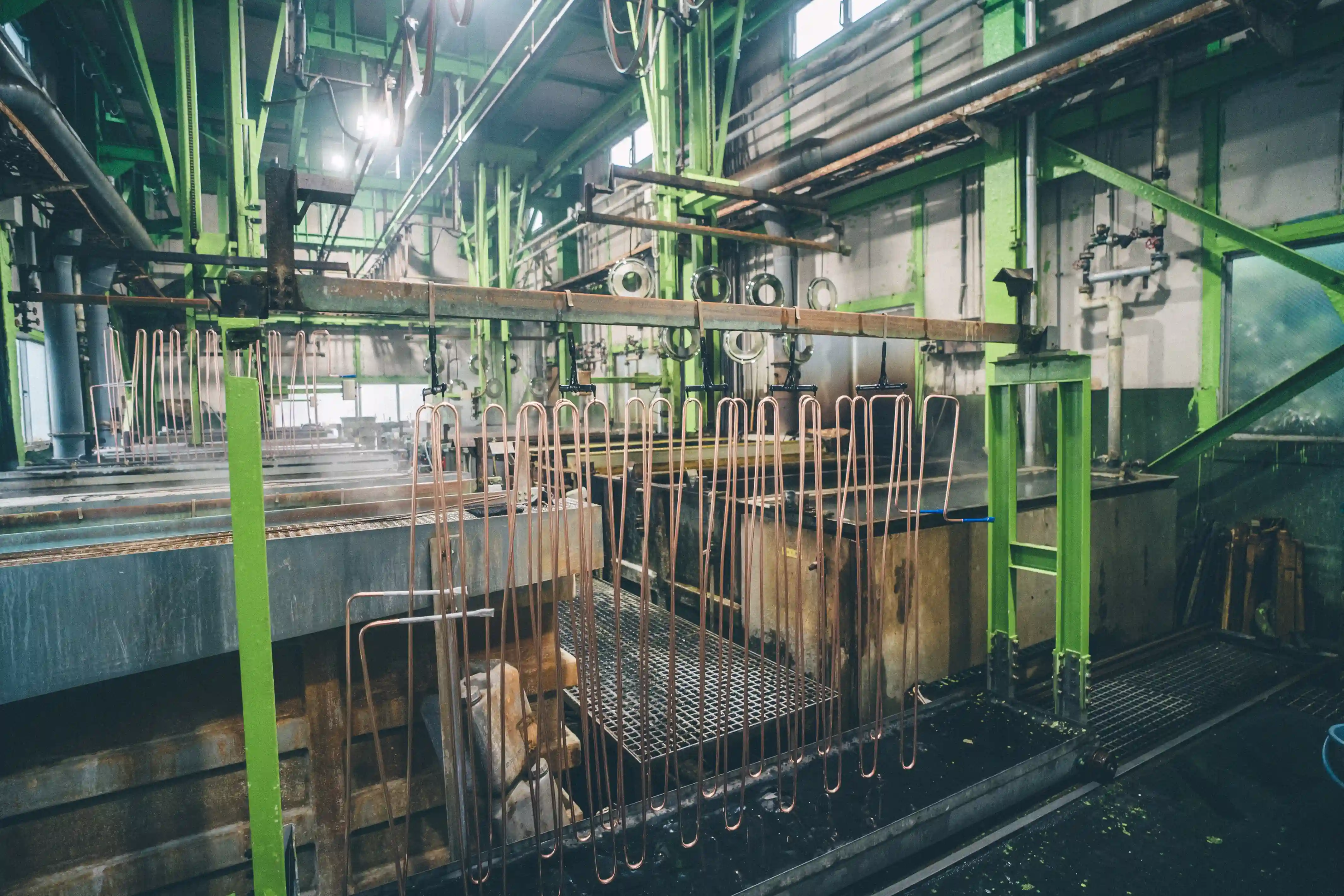 ニッケルメッキへのメッキ加工前の写真｜平野メッキ工場